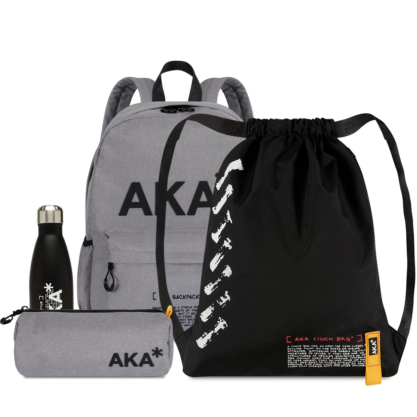 Backpack Set - Grey