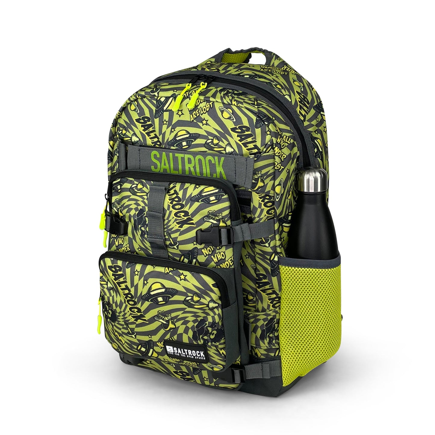24L Green/Gray Mountain River Backpack