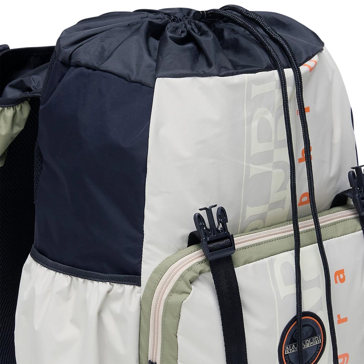 27.5L Beige/Green Hiking Backpack
