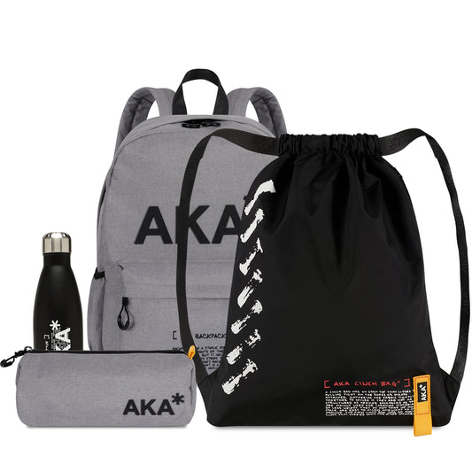Backpack Set - Grey