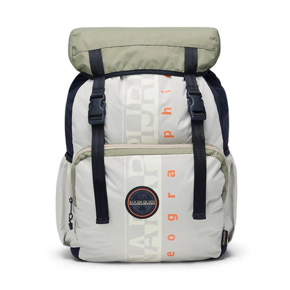 27.5L Beige/Green Hiking Backpack
